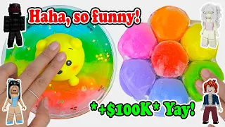 Slime Storytime Roblox | I will earn $100,000 every time someone laughs