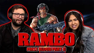 [RE-UPLOAD] Rambo: First Blood Part II (1985) First Time Watching! Movie Reaction!