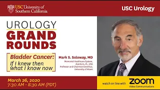 Urology 60 Minutes - Episode 1 -"What If I knew then what I know now about Bladder cancer "