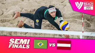 Duda/Ana Patrícia vs. Samoilova/Graudina - Semi Final Highlights Paris 2022 #BeachProTour