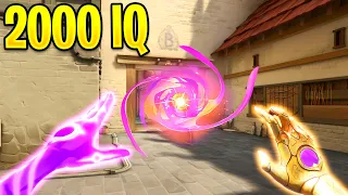 Valorant: Using 2000IQ Tricks to OUTPLAY Enemies!