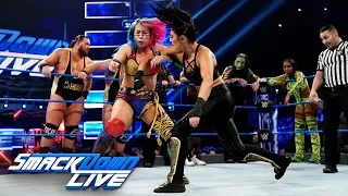 Eighteen-Person Mixed Tag Team Match: SmackDown LIVE, April 2, 2019