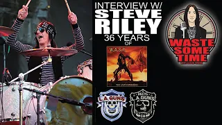 STEVE RILEY - WASP The Last Command 36th Anniversary, L.A. GUNS & More