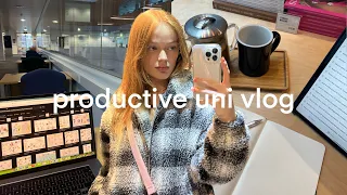 UNI VLOG 🎧 studying, end of exams, trying to relax & going to a concert