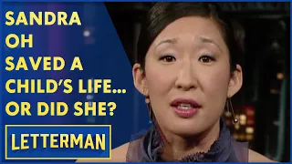 Sandra Oh Is NOT A Doctor | Letterman