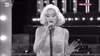 Valeria Marini - Marilyn Monroe canta "I wanna be loved by you" - Tale e Quale Show 28/10/2022