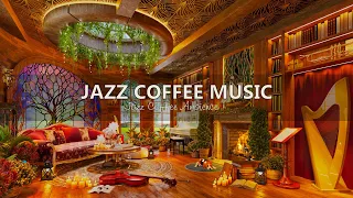 Jazz Coffee Music at Cozy Coffee Shop Ambience☕Calm Jazz Instrumental Music to Study, Work