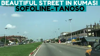 Very Beautiful Street in Kumasi. Sofoline to Tanoso.