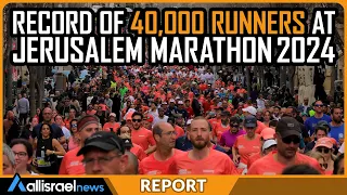 All-time record attendance at the 2024 Jerusalem Marathon | All Israel News