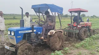 इतना बुरा कभी नहीं फसा 😥 Tractor stuck in mud #mud #stuckinmud