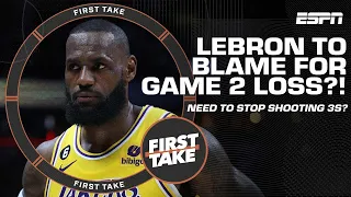 BLAMING LEBRON?! Does he need to stop shooting 3s? 🤔 | First Take
