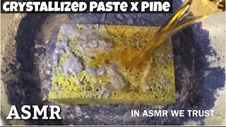 ASMR🌲Pine + Crystallized Ariel Paste || Mushy Laundry Soap || Hot Water Rinse