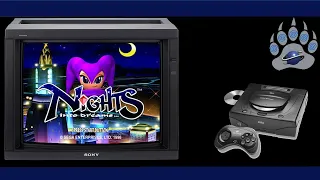 SEGA Saturn Streaming - NiGHTS Into Dreams... (actual hardware,  1080p OSSC output)