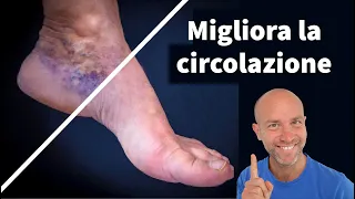 🦵 Esercizi per migliorare la circolazione delle gambe