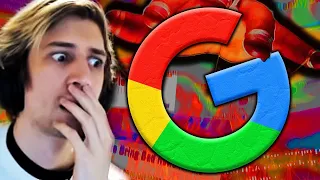 The Disturbing History of Google | xQc Reacts