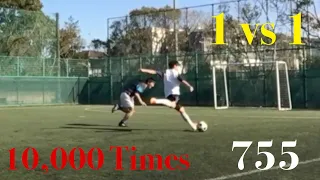What if a Man Trained "1vs1" 10,000 Times | 755