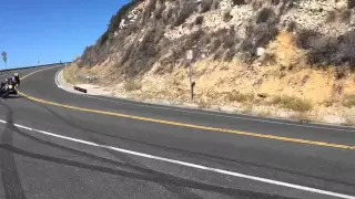 Honda grom 125 doing 55-60mph on canyon run