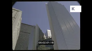 Downtown Toronto in 1981, Canada in HD from 35mm