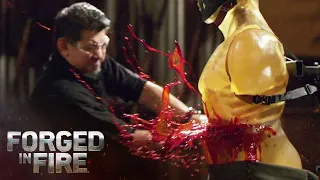 Forged in Fire: HUGE Broadsword Inflicts CATASTROPHIC DAMAGE (Season 7)