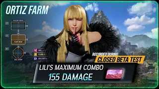 Gotta Save This Before They Fix It | TEKKEN 8 - Lili's Maximum Combo on Closed Beta Test