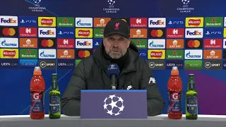 'Thunderball' - Klopp on Thiago's goal vs Porto | Liverpool | UCL | 欧冠 利物浦主场2-0波尔图 克洛普谈蒂亚戈进球