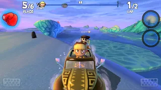 Reversed Start Ft Roxie Roller Gameply - Beach Buggy Racing 2