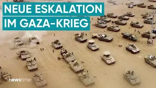 Gaza-Krieg: Israel verstärkt Angriffe auf Gazastreifen