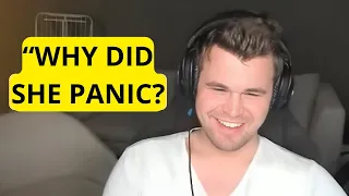 Magnus Carlsen: "Why Did She Panic?"