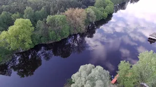 Миргород санаторий МВД утро тренировка вид на Хорол 10.05.2020г.