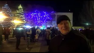 ОТКРЫТИЕ НОВОГОДНЕЙ ЕЛКИ В ДЕНЬ СВЯТОГО НИКОЛАЯ В МЕЛИТОПОЛЕ!!! 2019 г.