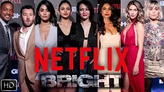 Will Smith & Joel Edgerton At The Red Carpet Of Netflix Original Bright | Bollywood Events