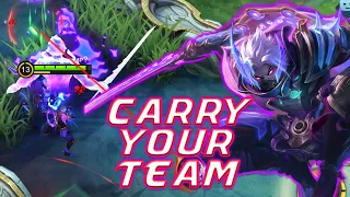 How To Carry Your Team Using Hayabusa ? | Mobile Legends Bang Bang