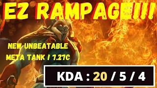 CANCER HUSKAR RAMPAGE MID IS BACK Aggressive Jumping Crazy Armlet Toggle New Unbeatable Tank Dota 2