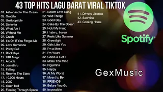 43 TOP HITS LAGU BARAT VIRAL DI TIKTOK