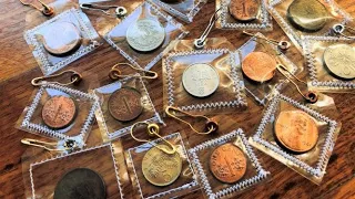 Coin Charms | Embellishments for Junk Journals