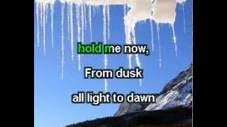 Bài hát Hold me for a while - karaoke