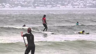 Surfing Muizenberg with Ticket to Ride Jan trip 2015