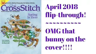 Flosstube #248 Just Cross Stitch April 2018 flip through!!