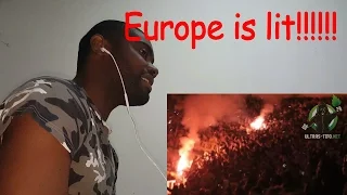 Basketball atmosphere: Europe VS USA!REACTION!!!!!