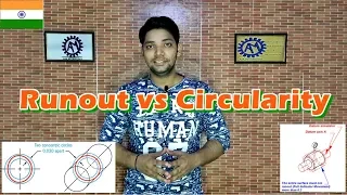 DIFFERENCE BETWEEN RUNOUT AND CIRCULARITY ! RUNOUT VS CIRCULARITY !! ASK MECHNOLOGY !!!