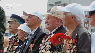 Фарид Мухаметшин и Дамир Фаттахов на Дне памяти и скорби в парке Победы