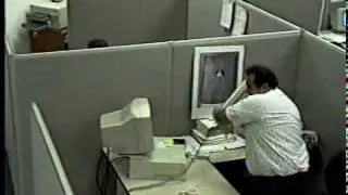 Bad Day - Man Destroys Computer