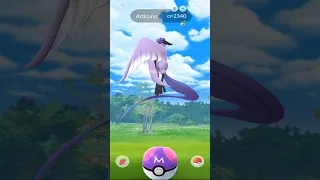 I caught a Galarian Articuno using THE MASTER BALL.