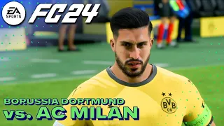 EA FC 24 - Borussia Dortmund vs. AC Milan | UEFA Champions League