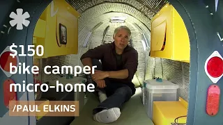 $150 bike camper: DIY micro mobile home (downloadable plans)