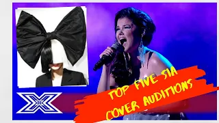 TOP 5 BEST SIA COVER AUDITIONS OF ALL TIME!!!/CHANDELIER