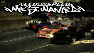 Need for Speed Most Wanted Wild Heat 6-7 Police chase with Fast and Furious Supra