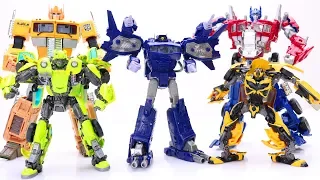 Transformers Stop motion - Optimus Prime, Bumblebee &  Shockwave on Lego Adventure Story!