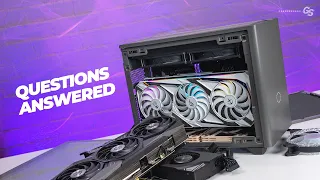 Cooler Master NR200P MAX - Answering Your Questions + More Thermals