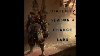 Diablo 4 Charge Barb vault 100 4k gameplay